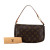 Louis Vuitton B Louis Vuitton Brown Monogram Canvas Canvas Monogram Pochette Accessoires France