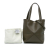 Loewe AB LOEWE Brown Dark Khaki Calf Leather Mini Puzzle Fold Tote Spain