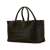 Bottega Veneta B Bottega Veneta Green Olive Green Lambskin Leather Leather Medium Intreccio Cabat Tote Italy