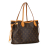 Louis Vuitton B Louis Vuitton Brown Monogram Canvas Canvas Monogram Neverfull PM France