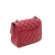 Chanel B Chanel Red Caviar Leather Leather Mini Square Classic Caviar Single Flap France