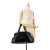 Chanel B Chanel Black Velour Fabric CC Weekend Tote France