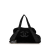 Chanel B Chanel Black Velour Fabric CC Weekend Tote France