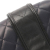 Chanel B Chanel Blue Navy with Black Lambskin Leather Leather Large Quilted Lambskin Elegant CC Flap France