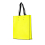 Valentino B Valentino Yellow Neon Yellow with Black Calf Leather VLTN Satchel Italy