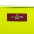 Valentino B Valentino Yellow Neon Yellow with Black Calf Leather VLTN Satchel Italy