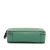 Prada AB Prada Green Saffiano Leather Small Brique Crossbody Italy