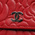 Chanel B Chanel Red Lambskin Leather Leather Lambskin Camellia Wallet On Chain Italy