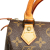 Louis Vuitton B Louis Vuitton Brown Monogram Canvas Canvas Monogram Nano Speedy Bandouliere France