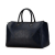 Christian Dior B Dior Blue Navy Coated Canvas Fabric Oblique Boston Bag France