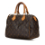 Louis Vuitton AB Louis Vuitton Brown Monogram Canvas Canvas Monogram Speedy 25 France