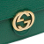 Gucci AB Gucci Green Calf Leather Interlocking G Dollar skin Wallet on Chain Italy