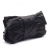 Chanel AB Chanel Black Satin Fabric CC Bow Clutch with Chain Italy