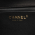 Chanel AB Chanel Black Satin Fabric CC Bow Clutch with Chain Italy