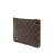 Louis Vuitton AB Louis Vuitton Brown Damier Canvas Canvas Damier Ebene Neverfull Pouch France