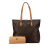 Louis Vuitton B Louis Vuitton Brown Monogram Canvas Canvas Monogram Cabas Mezzo France