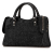 Balenciaga B Balenciaga Black Fur Natural Material Mini Shearling Motocross Classic City Satchel Italy