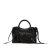 Balenciaga B Balenciaga Black Fur Natural Material Mini Shearling Motocross Classic City Satchel Italy