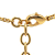 Louis Vuitton B Louis Vuitton Gold Gold Plated Metal Essential V Necklace Italy