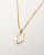 Christian Dior Diorissimo Logo Necklace