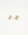 Chanel Coco Mark Pearl Rhinestone Earrings