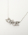 Christian Dior Rhinestone Logo Necklace