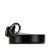 Bvlgari AB Bvlgari Black Calf Leather Bvlgari Bvlgari Belt Italy