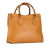 Gucci B Gucci Brown Light Brown Calf Leather Medium Bamboo Diana Tote Italy