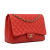 Chanel AB Chanel Red Lambskin Leather Leather Maxi Classic Lambskin Single Flap Italy