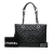 Chanel AB Chanel Black Caviar Leather Leather Caviar Grand Shopping Tote Italy