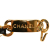 Chanel B Chanel Gold with Black Gold Plated Metal Medallion Leather Woven Chain Belt France