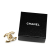 Chanel B Chanel Gold Gold Plated Metal CC Turn-Lock Brooch France