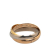 Cartier B Cartier Gold 18K Yellow Gold Metal Tricolor Large Model 18K Gold Classic Trinity Ring France