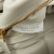 Bottega Veneta B Bottega Veneta White Calf Leather skin Intrecciato Padded Cassette Crossbody Italy