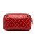 Chanel AB Chanel Red Lambskin Leather Leather Medium Quilted Reissue Camera Bag France