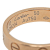 Cartier B Cartier Gold Rose Gold Metal 18K Love Ring France