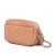 Chanel AB Chanel Brown Nude Calf Leather Mini CC Diagonal Chevron Camera Case Italy