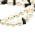 Chanel AB Chanel White Pearl Faux Pearl Other CC Ribbon 2 Strand Necklace France