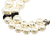 Chanel AB Chanel White Pearl Faux Pearl Other CC Ribbon 2 Strand Necklace France