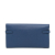 Hermès AB Hermès Blue Calf Leather Epsom Classic Kelly Wallet France