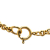 Chanel B Chanel Gold Gold Plated Metal CC Flower Pendant Necklace France