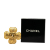 Chanel AB Chanel Gold Gold Plated Metal CC Clover Brooch France