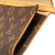 Louis Vuitton B Louis Vuitton Brown Monogram Canvas Canvas Monogram Pochette Twin GM France