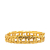 Chanel B Chanel Gold Gold Plated Metal CC Interlocking Chain Bangle Bracelet France