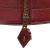 Hermès B Hermès Red Bordeaux Calf Leather Ardennes Earl D Boston Bag France