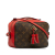 Louis Vuitton AB Louis Vuitton Brown with Red Monogram Canvas Canvas Monogram Saintonge Spain