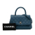 Chanel B Chanel Blue Navy Caviar Leather Leather Mini Quilted Caviar Coco Top Handle Bag Italy