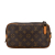 Louis Vuitton B Louis Vuitton Brown Monogram Canvas Canvas Monogram Pochette Marly Bandouliere France