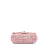 Chanel AB Chanel Pink Tweed Fabric Mini Pearl Handle Flap Italy