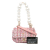 Chanel AB Chanel Pink Tweed Fabric Mini Pearl Handle Flap Italy